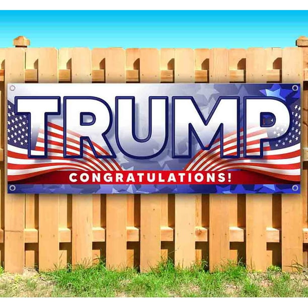Trump Theyre After You 13 oz Banner Heavy-Duty Vinyl Single-Sided with Metal Grommets Trump Theyre After You 13 oz Banner Heavy-Duty Vinyl Single-Sided with Metal Grommets